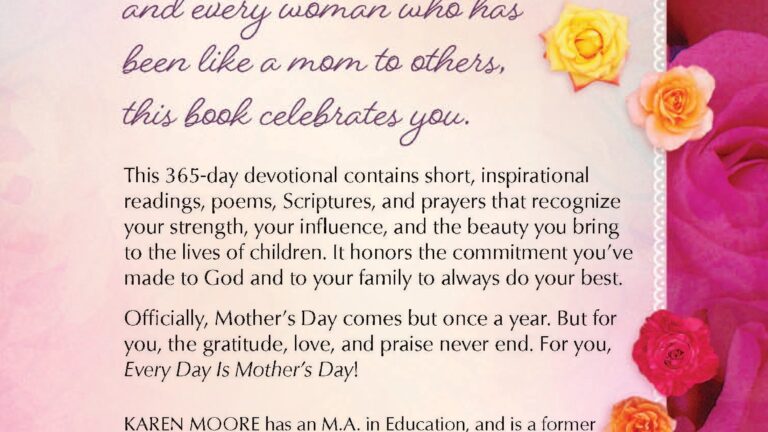 Free Printable Devotions For Moms