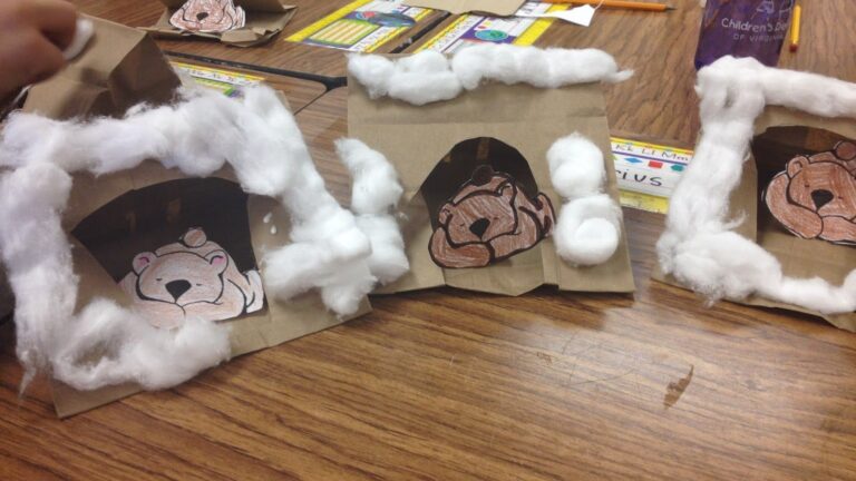 15 Extension Activities For Mother Bruce Hibernating Bear Craft