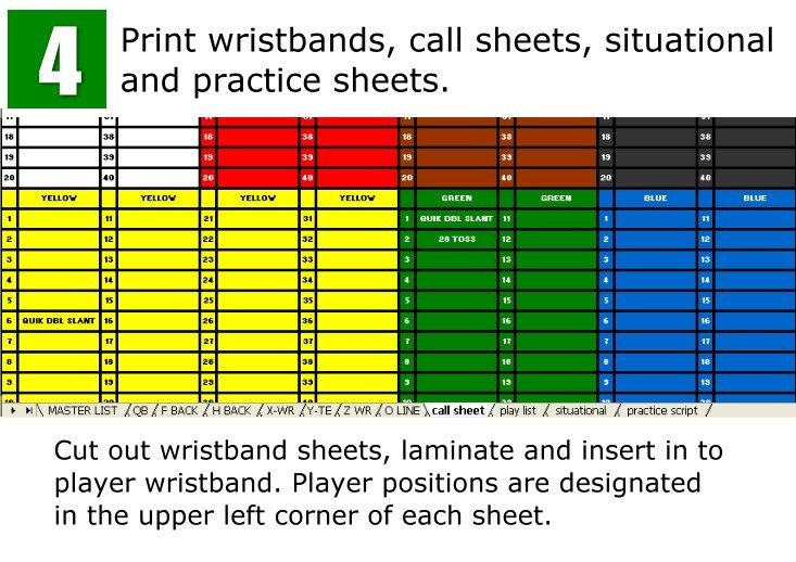 30 Softball Wristband Template