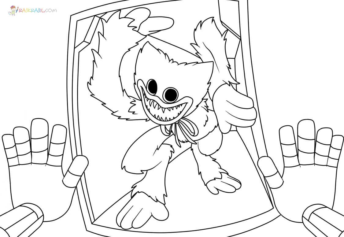 31 Poppy Playtime Coloring Sheets JamieWiktoria
