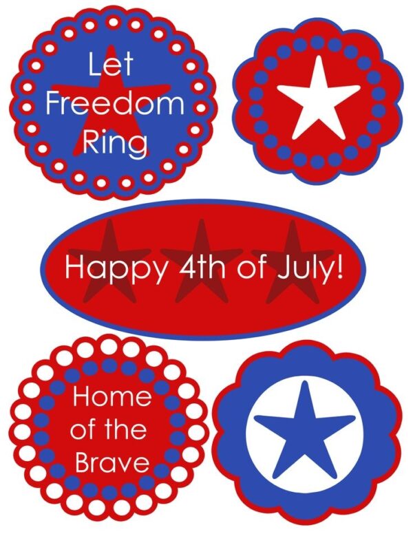 4Th Of July Printable Decorations