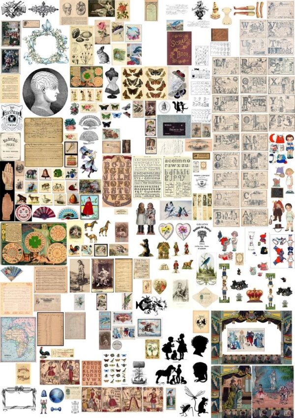 Free Dolls House Miniature Printables