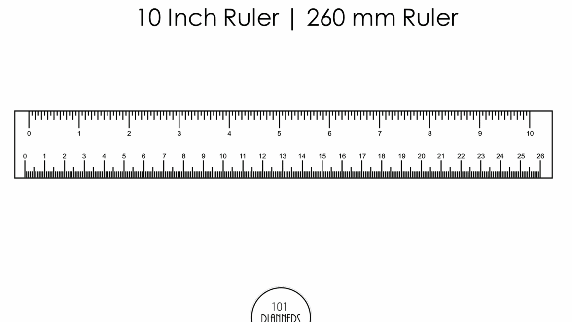 Actual Size Printable Mm Ruler Free Printable Download