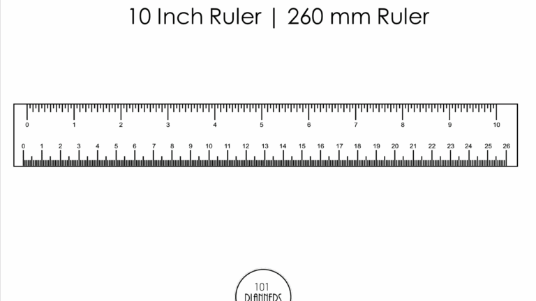 Actual Size Printable Mm Ruler Free Printable Download