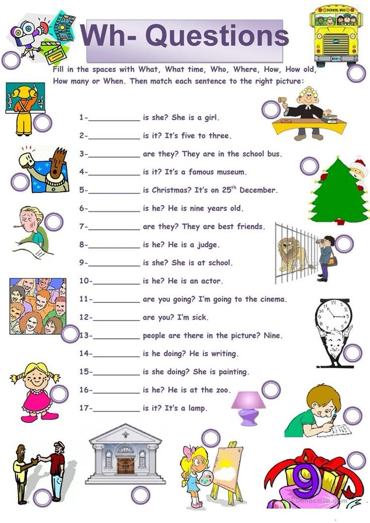 Answering Why Questions Worksheets