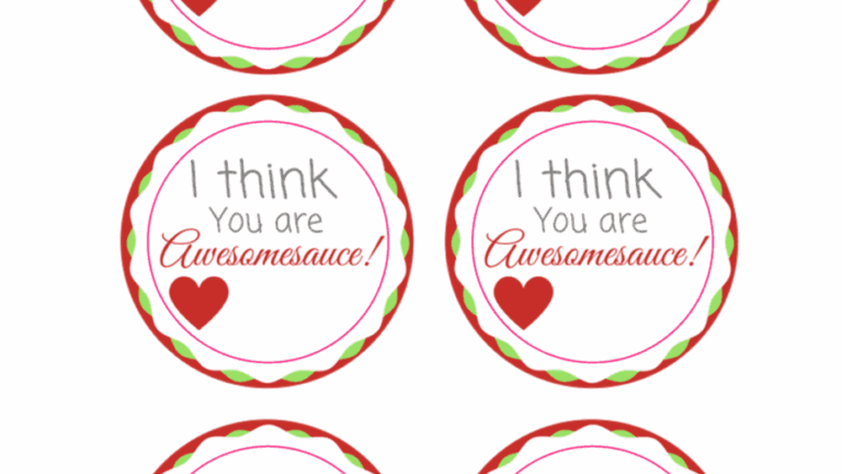 Applesauce Pouch Valentines Free Printable