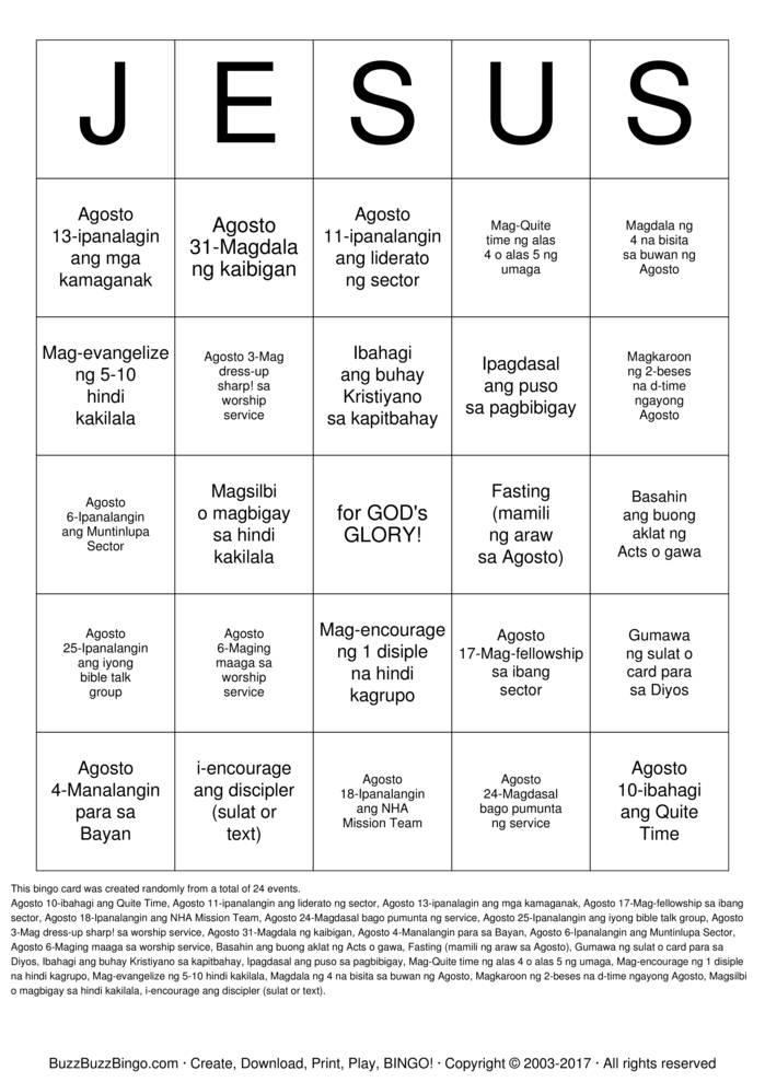 Bible Bingo Game Free Printable Printable Templates By Nora