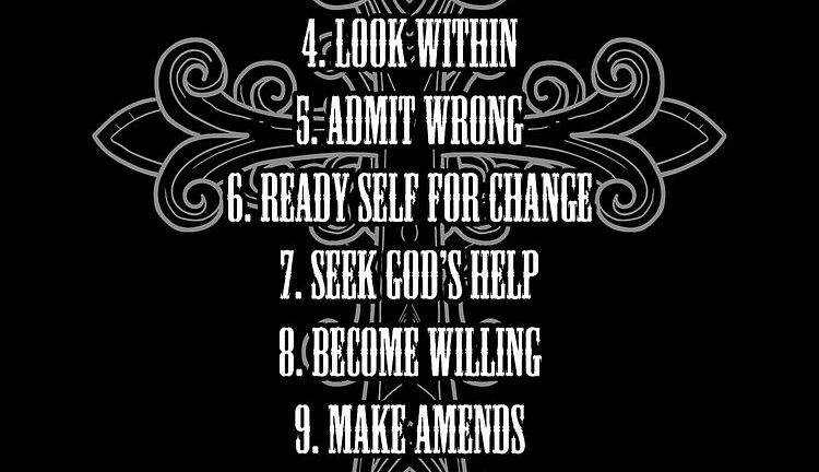 Celebrate Recovery 12 Steps Printable
