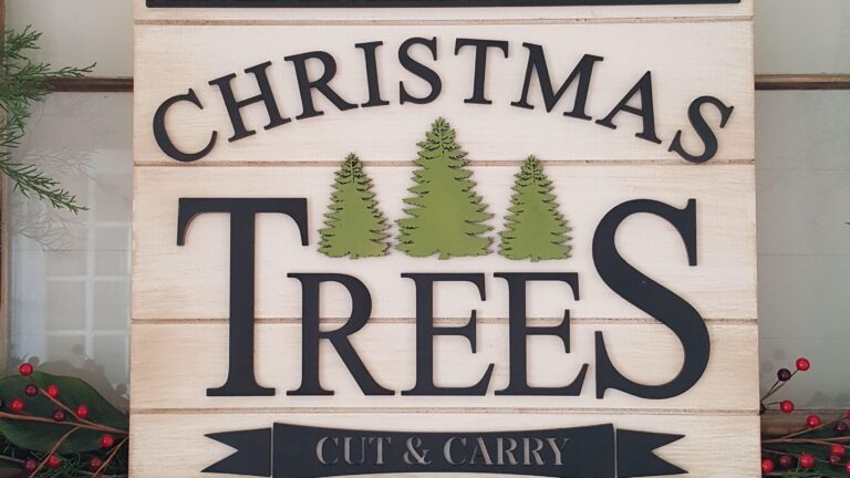 Christmas Tree Farm Sign Printable Printable Templates Free