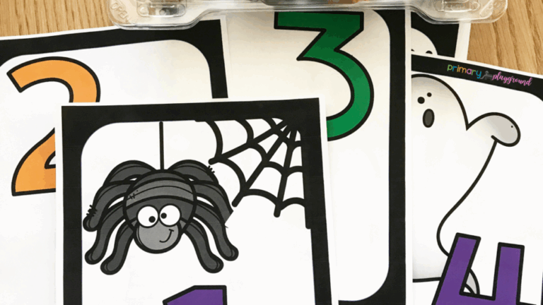 Creepy Cakewalk Numbers Primary Playground