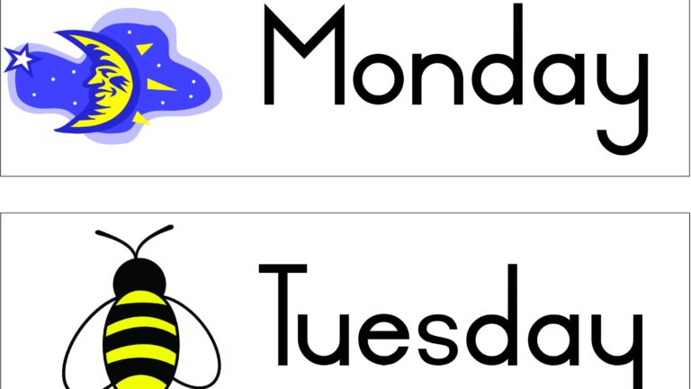 Days Of The Week Printable Free A Guide For 2023 Worksheets Decoomo