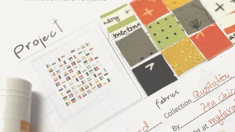 Download A Free Printable Quilt Project Planner Sewing Planner