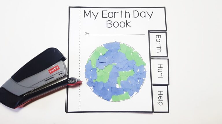 Earth Day Mini Book Printable