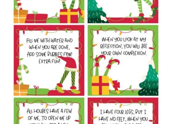 Elf On The Shelf Scavenger Hunt Printables Homemade Heather