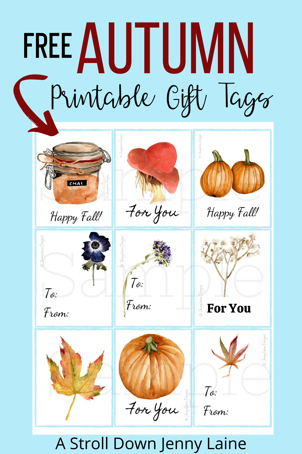 Fall Gift Tags Printable Free Printable Word Searches