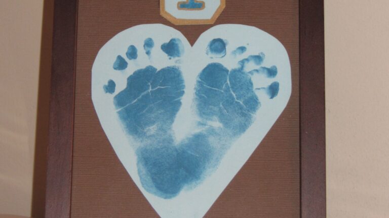 Father S Day Footprint Printable Templates Online