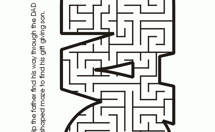 Father S Day Puzzles Printable