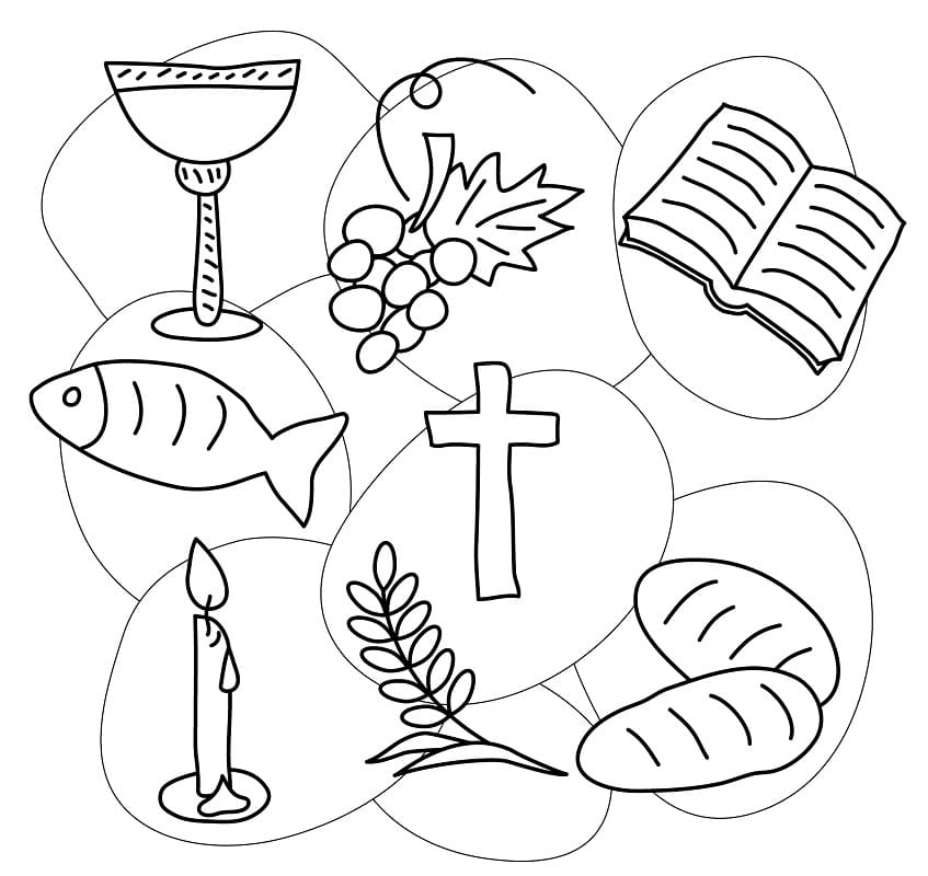 Free Printable First Communion Worksheets Pdf