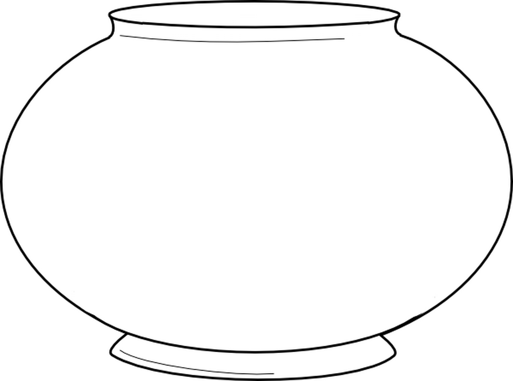 Fish Bowl Template Printable Free Printable Computer Tools