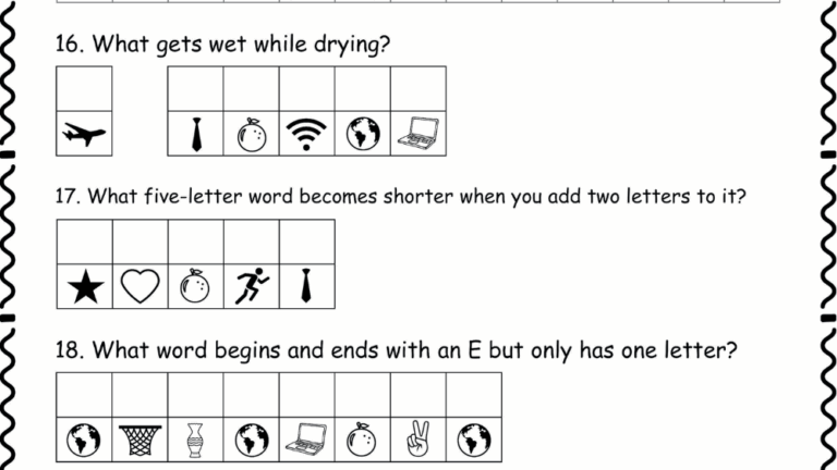 Free Fun Learning Printable Fun Riddles Code Breaker English