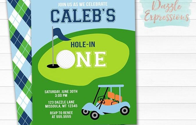 Free Golf Birthday Cards Printable Printable New Year Banners