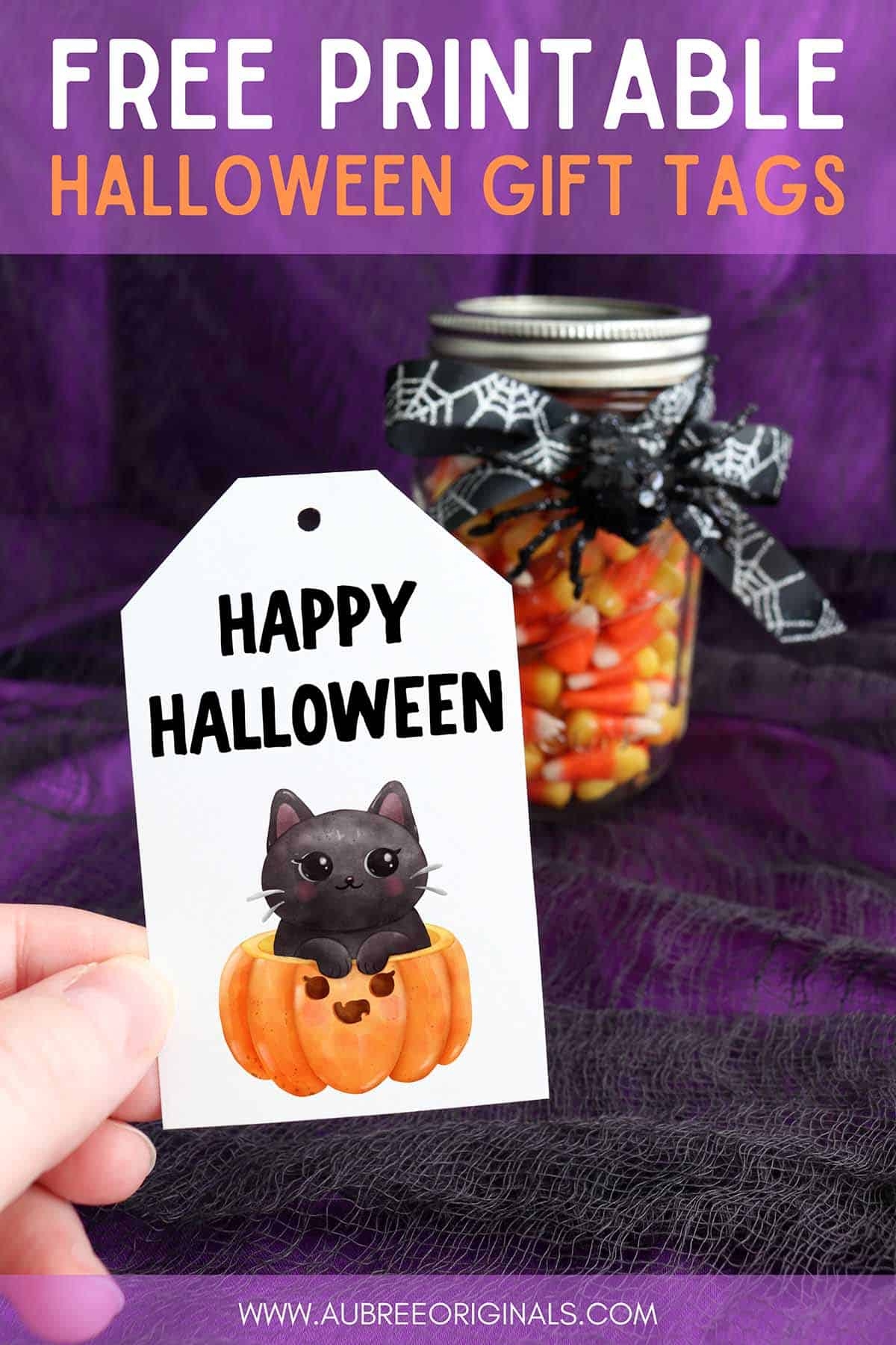 Free Happy Halloween Printable Tags Instant Download Aubree Originals