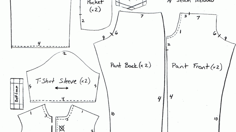 Free Printable Barbie Clothes Patterns