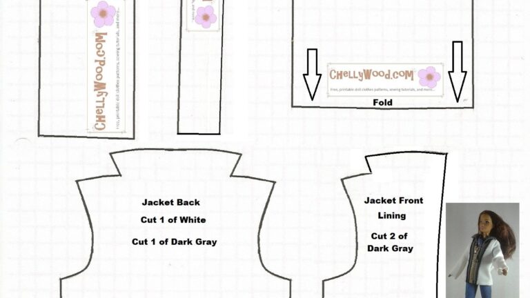 Free Printable Barbie Clothes Sewing Patterns Printable Calendars AT