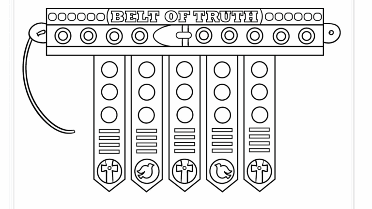 Free Printable Belt Of Truth Craft Free Printable