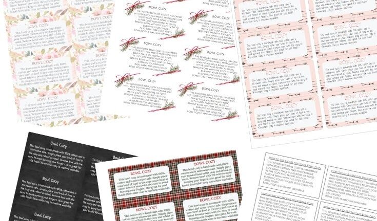 Free Printable Bowl Cozy Tags Printable Calendars AT A GLANCE