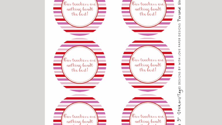 Free Printable Bundt Cake Tags Printable Word Searches