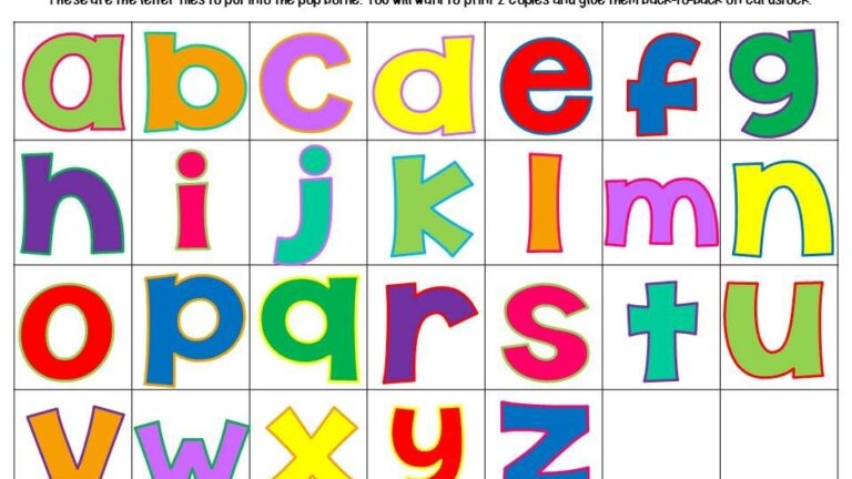 Free Printable Chicka Chicka Boom Boom Letters Printable Templates By
