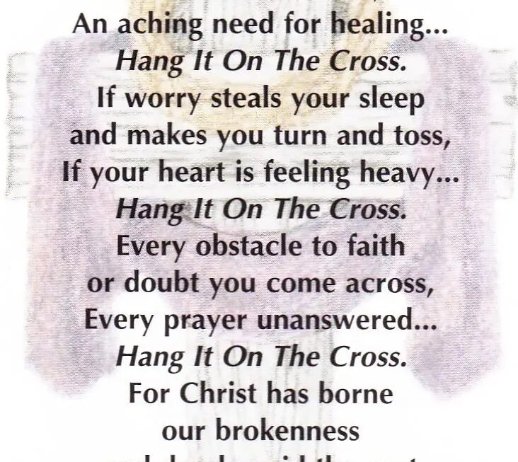 Free Printable Cross In My Pocket Poem Vrogue Co
