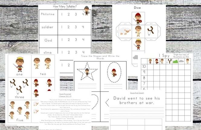 Free Printable David And Goliath Crafts Printable Word Searches