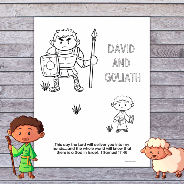 Free Printable David And Goliath Worksheets