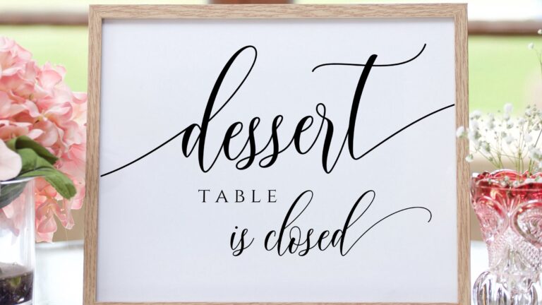 Free Printable Dessert Table Signs Free Printable