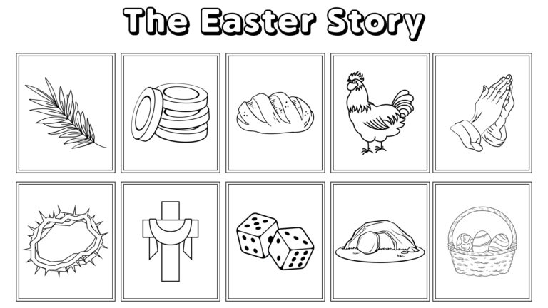 Free Printable Easter Story Mini Book Printable Templates By Nora