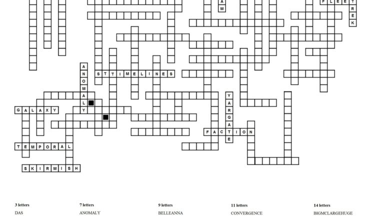 Free Printable Fill It In Word Puzzles
