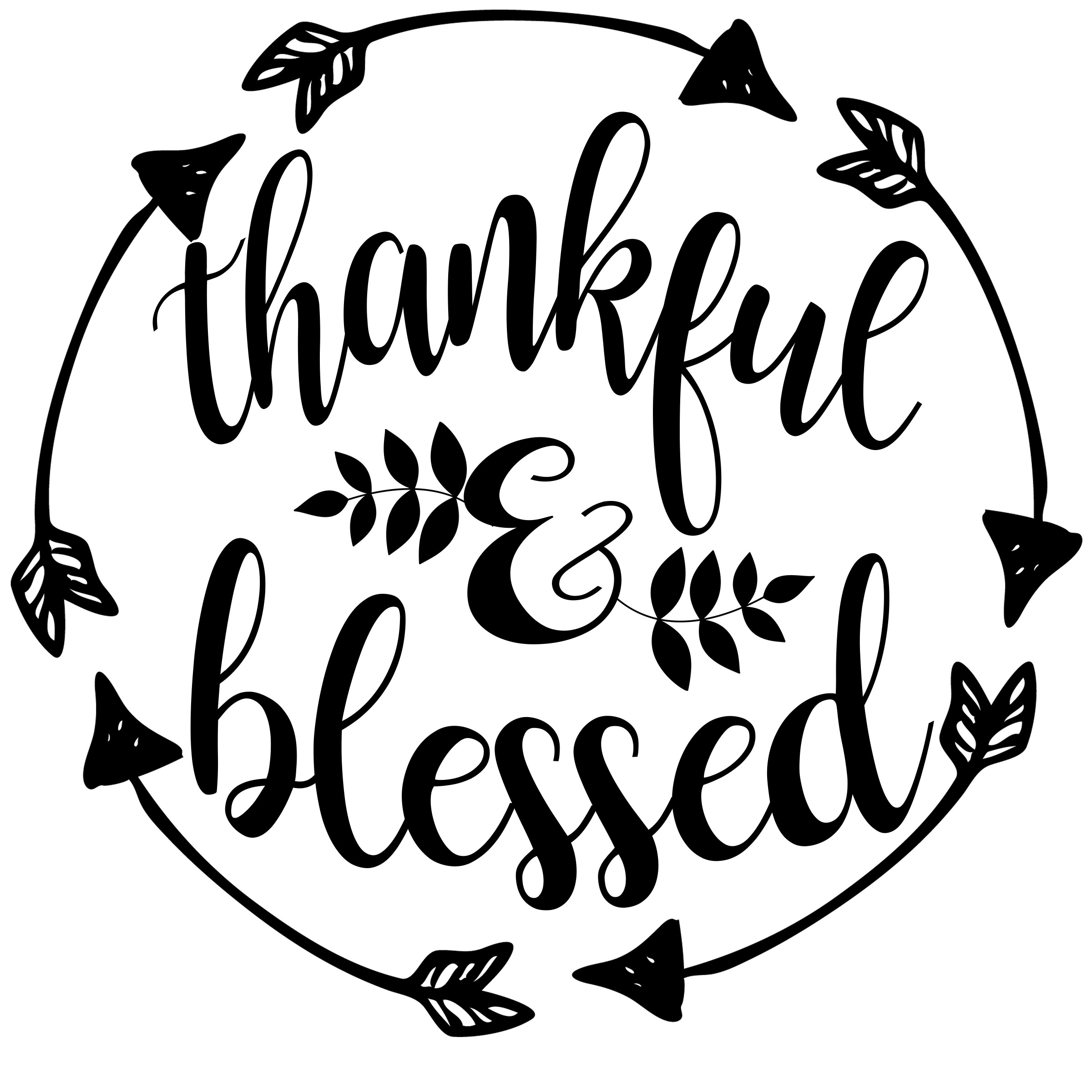 Free Printable Grateful Thankful Blessed Printable Word Searches