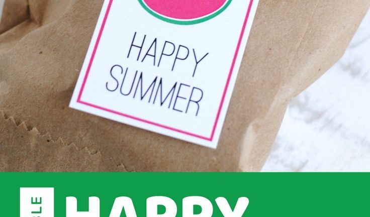 Free Printable Happy Summer Gift Tags Teacher Gift Tags Free