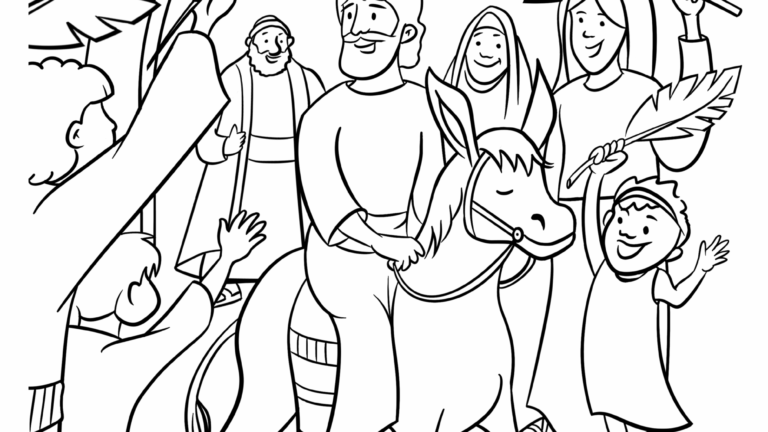 Free Printable Holy Week Coloring Pages FREE Printable HQ