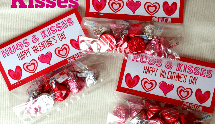 Free Printable Hugs And Kisses Tags Printable Educational Posters