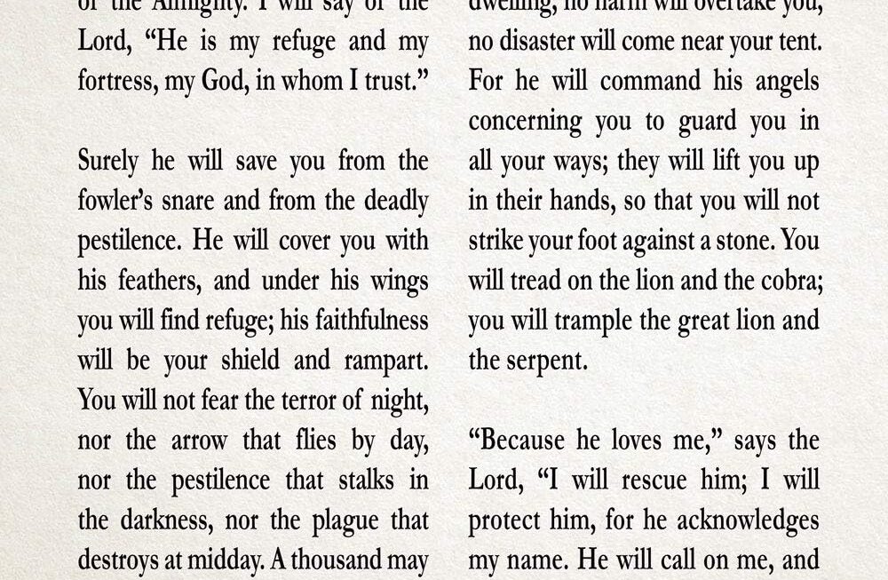 Free Printable Pdf Psalm 91 Printable Pdfjuld Vrogue Co