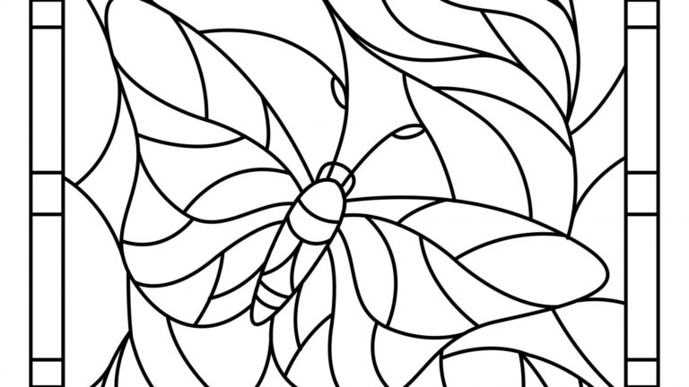 Free Printable Stained Glass Patterns Sunflower Printable Templates