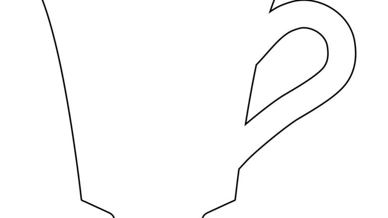 Free Printable Tea Cup Template