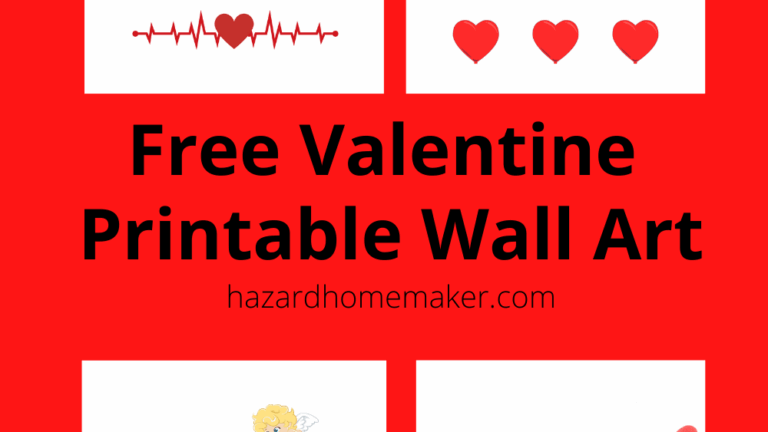 FREE Printable Valentine Wall Art Valentine Gnomes DIY With My Guy