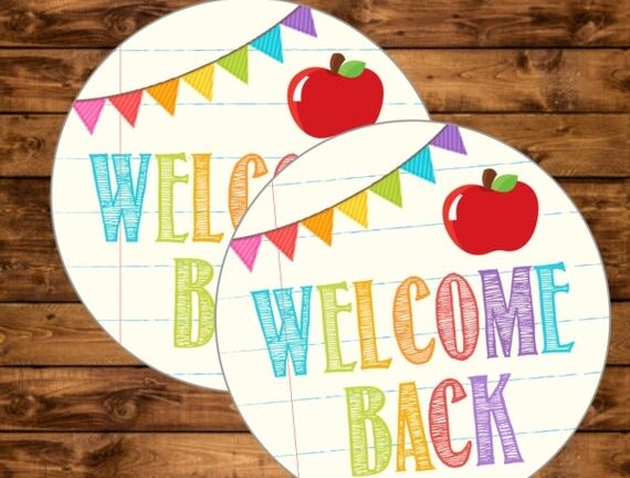 Free Printable Welcome Back Tags