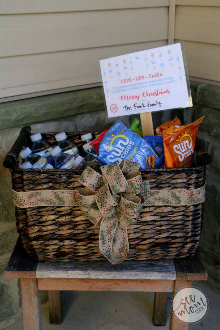 Front Porch Delivery Driver Thank You Printable