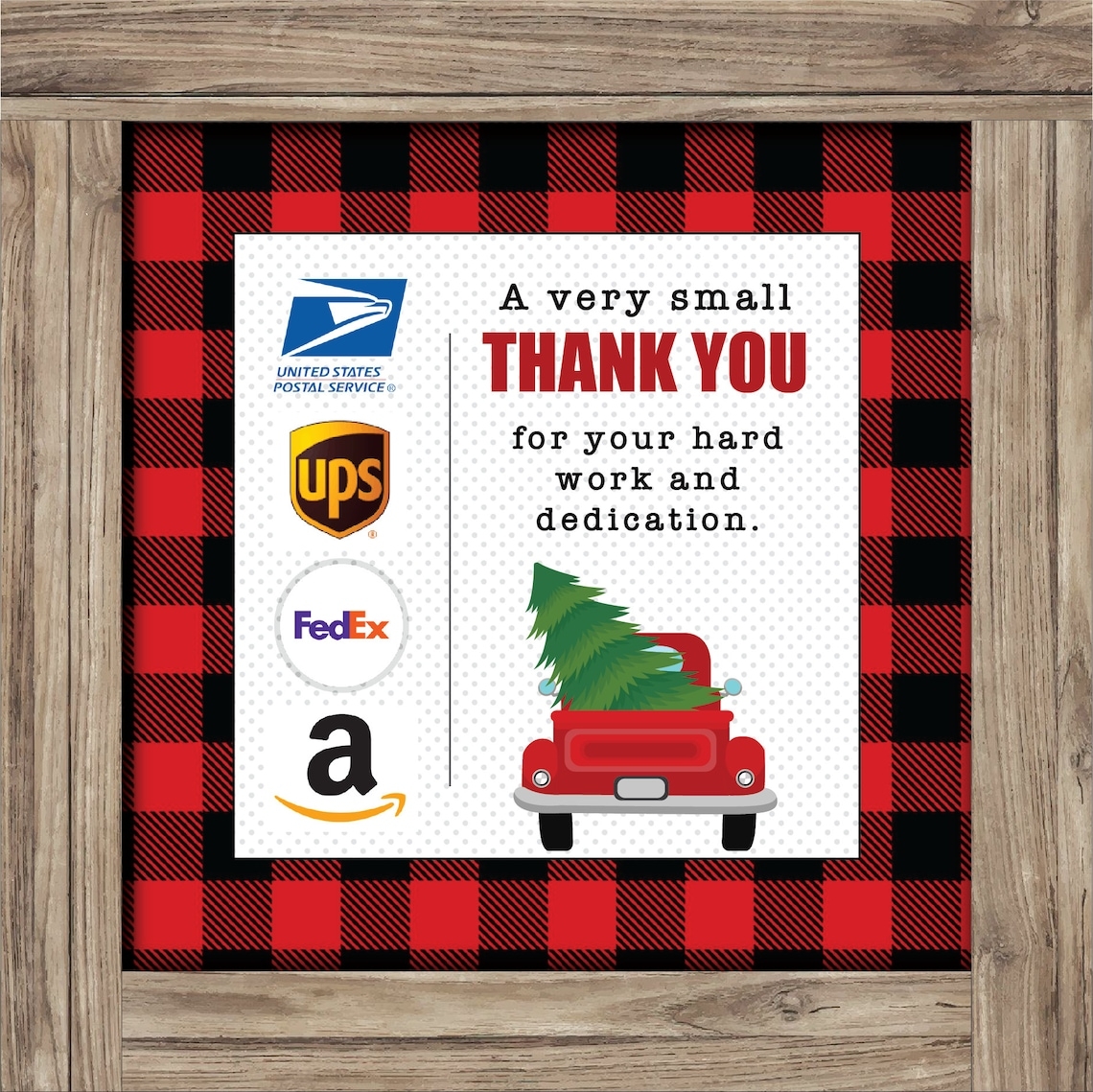 Front Porch Delivery Driver Thank You Printable Printable Word Searches
