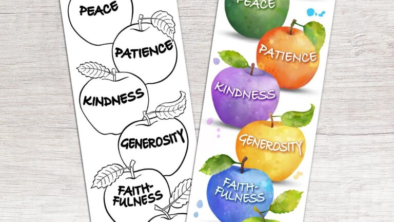 Fruit Of The Spirit Craft Printable